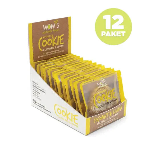 12 Gluten Free LEMON & COCONUT Cookies