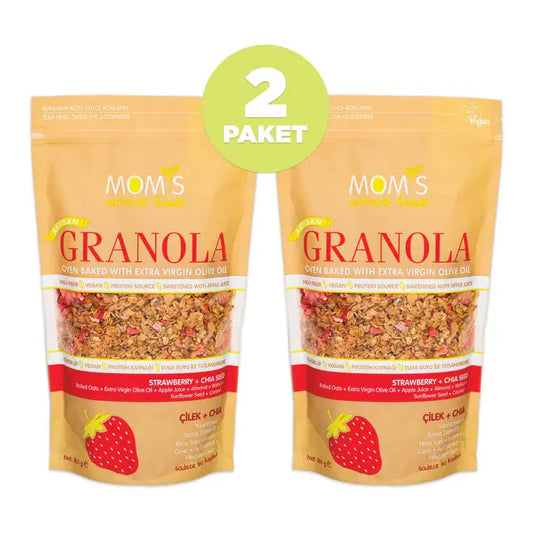 2 Pcs Strawberry & Chia Granola 360G
