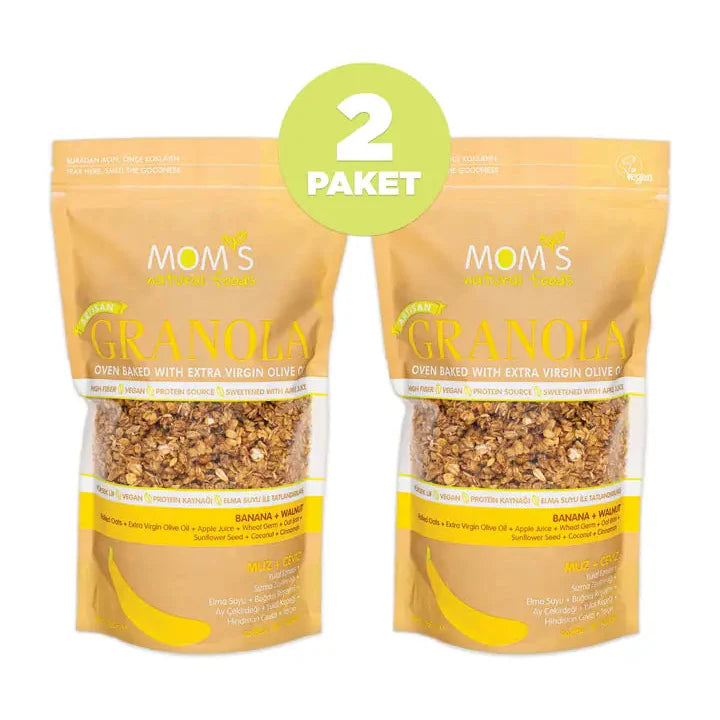 2 Pieces of Banana - Walnut Granola 360G