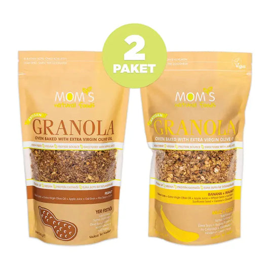 2 PCS GRANOLA BANANA WALNUT 360G - PEANUTS 360G
