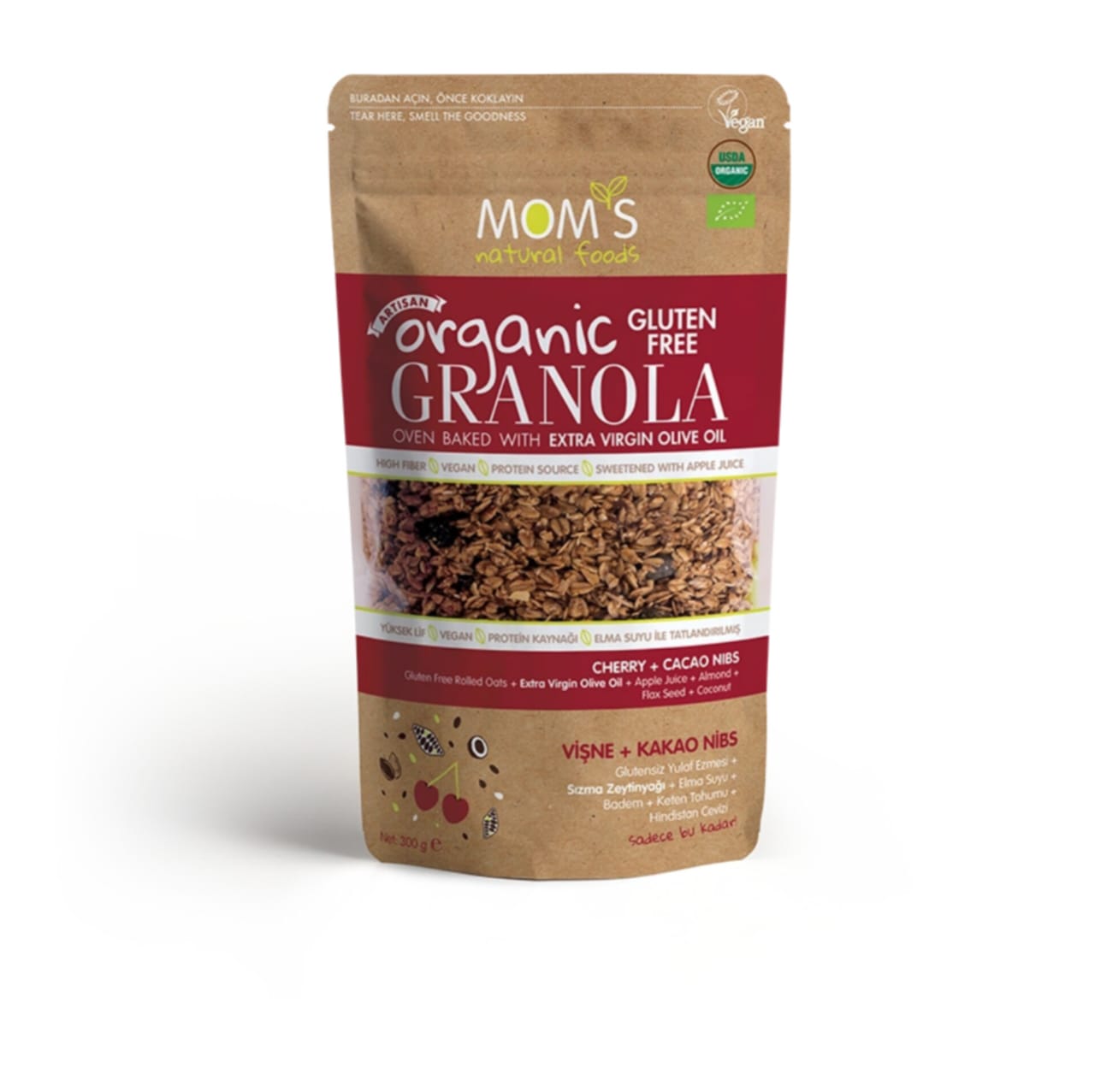 ORGANIC GLUTEN-FREE GRANOLA