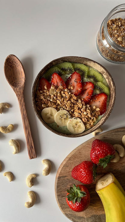 STRAWBERRY + CHIA SEED GRANOLA
