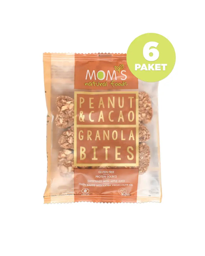 6 Pieces of Gluten Free PEANUTS & Cocoa BITES