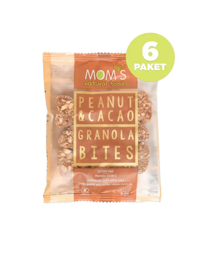 6 Pieces of Gluten Free PEANUTS & Cocoa BITES
