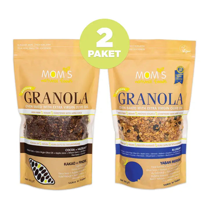 2 PCS GRANOLA BLUEBERRY 360 G - COCOA HAZELNUT 360 G